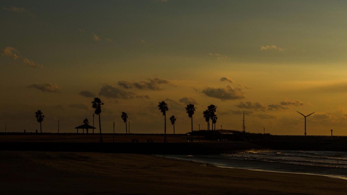 도쿄 근처에서 가장 먼저 해가 뜨는 , 치바 현 "조시 해안"